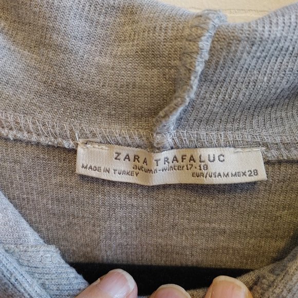 Ladies Zara Trafaluc Hooded Sweater Size Large - Picture 3 of 3